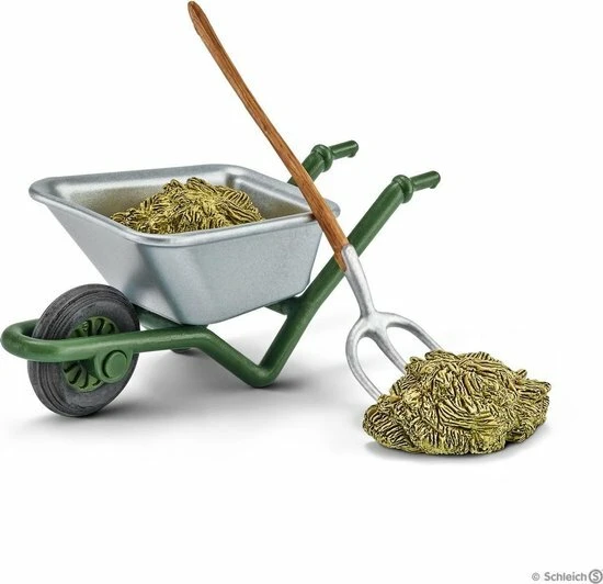 Schleich 42290 - Kruiwagen Met Hooi - Farm World - Afbeelding 3