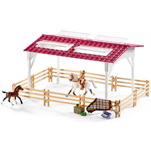 Schleich 42344 - Manege Met Ruiter En Paarden - Horse Club - Afbeelding 5