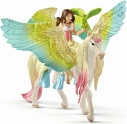 Schleich 70566 - Elf Surah Met Glitter Pegasus - Bayala