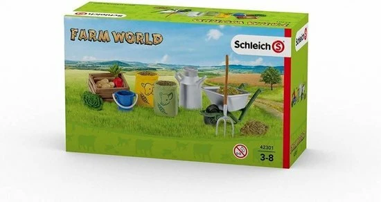 Schleich 42301 - Voedingsset - Farm World - Afbeelding 2