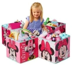 Minnie Mouse Opbergkubus - Set Van 4 St