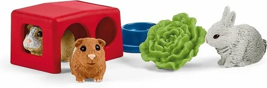 Schleich 42500 - Hok Met Konijnen En Cavia`s - Farm World - Afbeelding 3
