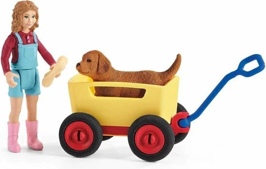 Schleich 42543 - Uitje Met De Bolderkar - Farm World - Afbeelding 3