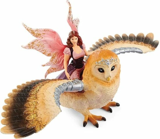Schleich 70713 - Elfje Op Glitteruil - Bayala - Afbeelding 2