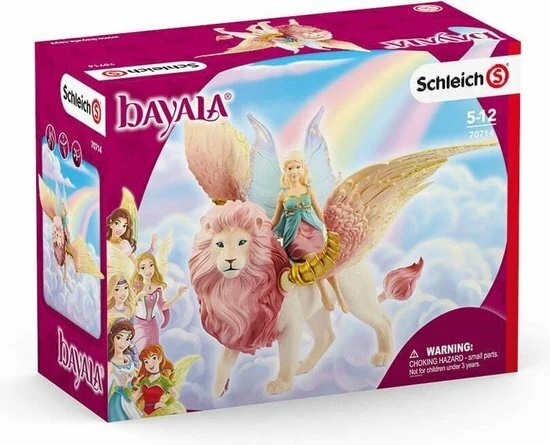 Schleich 70714 - Elfje Op Gevleugelde Leeuw - Bayala - Afbeelding 5