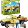 Schleich 42503 - Dierenartsbezoek Op De Boerderij - Farm World