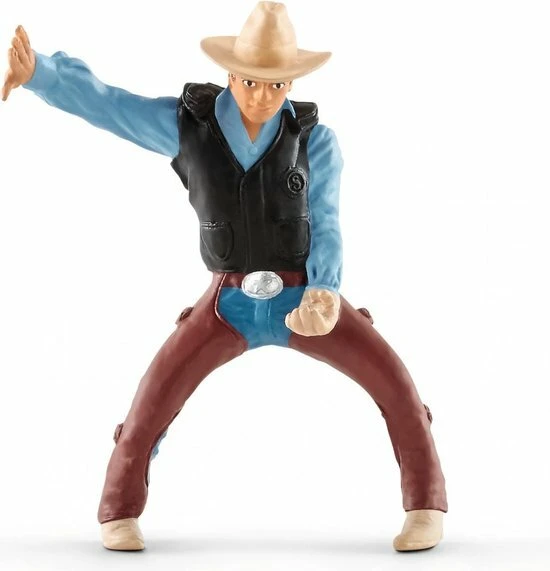 Schleich 41416 - Western Cowboy In Het Zadel - Farm World - Afbeelding 5