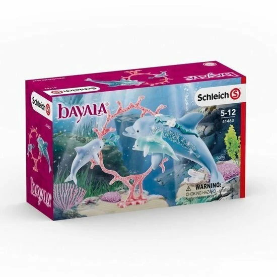 Schleich 41463 - Dolfijn Moeder Met Kleintjes - Bayala - Afbeelding 8