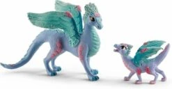 Schleich 70592 - Bloemen Draak Moeder Met Baby - Bayala
