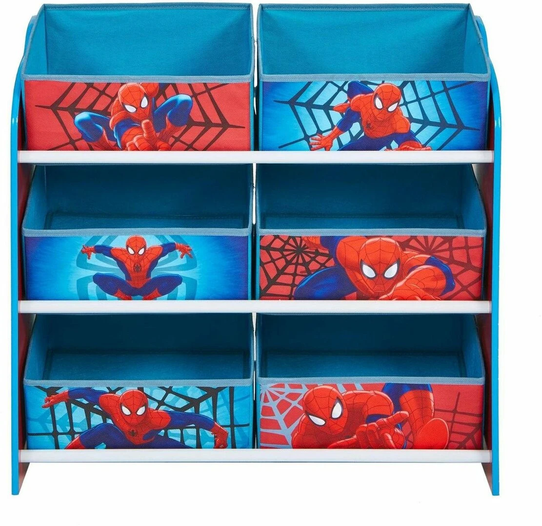 Spiderman - Speelgoed Opbergkast Met 6 Bakken - Afbeelding 4