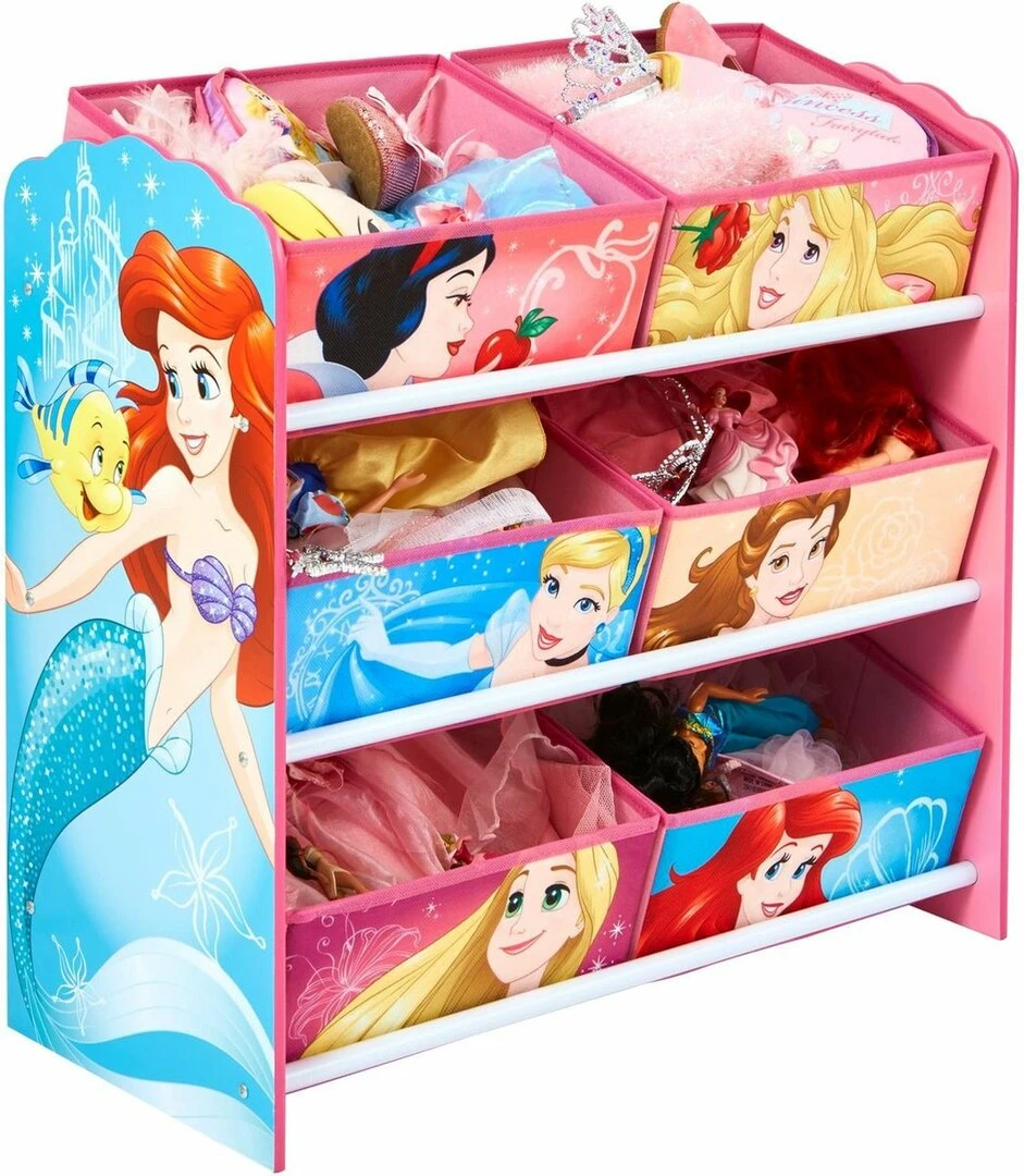 Disney Prinsessen - Speelgoed Opbergkast Met 6 Bakken