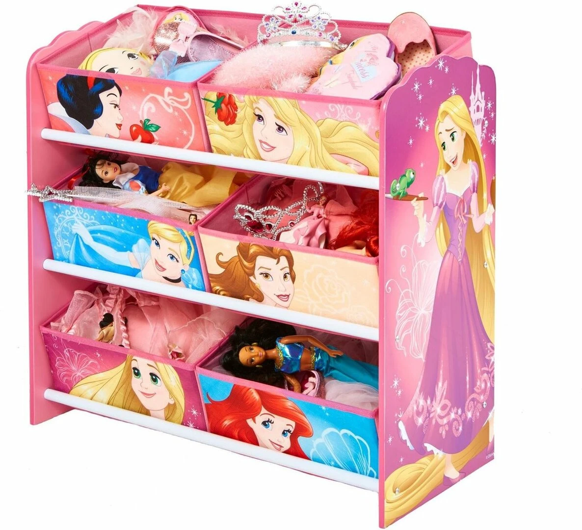 Disney Prinsessen - Speelgoed Opbergkast Met 6 Bakken - Afbeelding 3