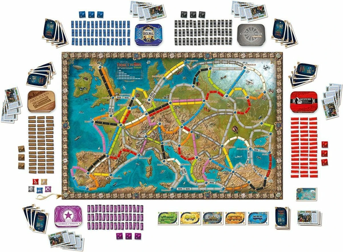 Ticket To Ride - Europa - 15th Anniversary - Afbeelding 3