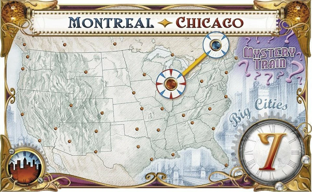 Ticket To Ride - USA 1910 - Uitbreiding - Bordspel - Afbeelding 4