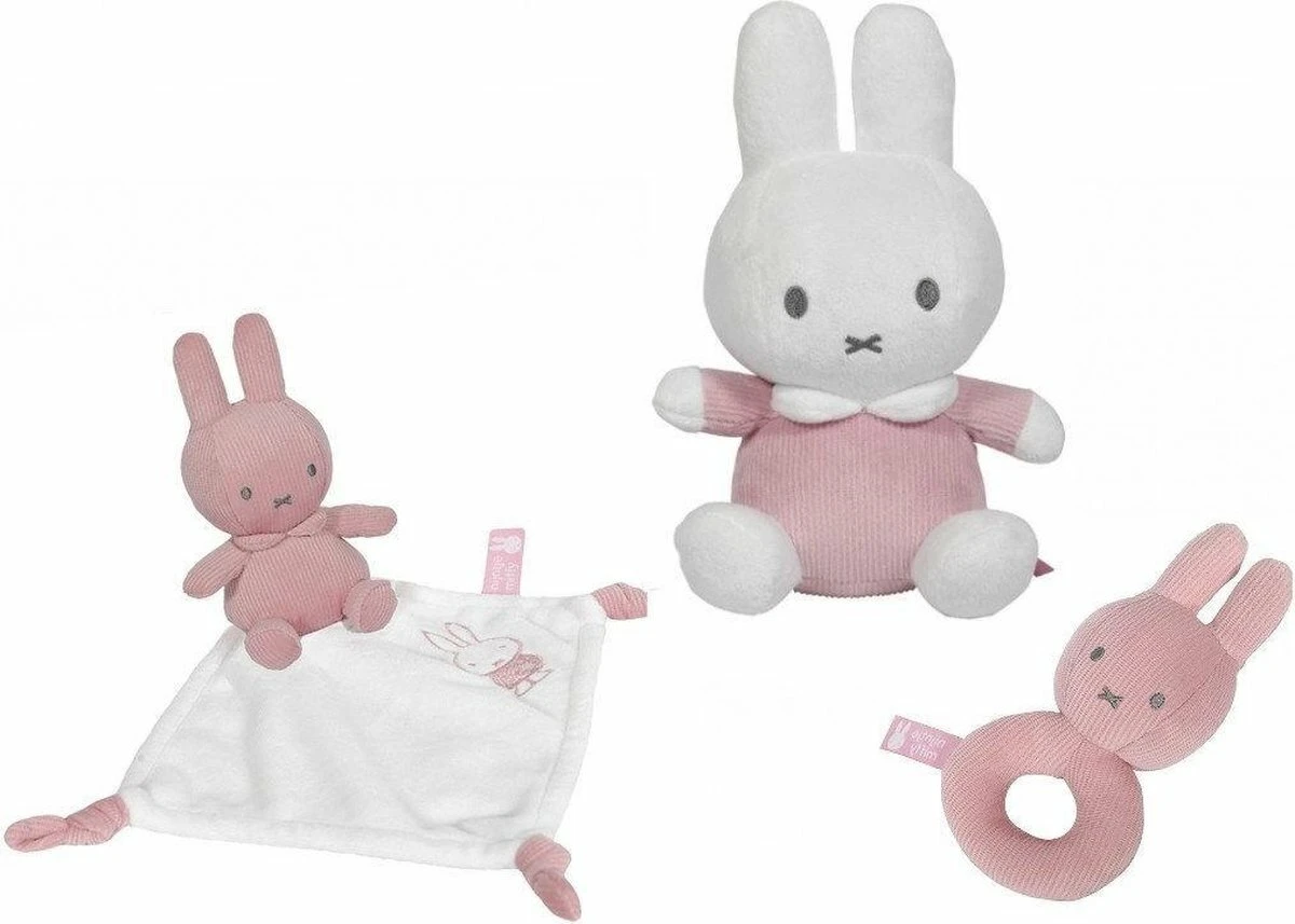Giftset Nijntje 3-delig - Roze - Afbeelding 4
