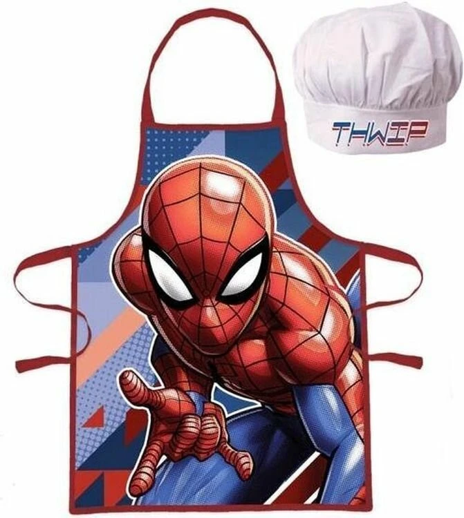 Spiderman Kookschort Met Koksmuts