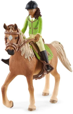 Schleich 42542 Paard Met Ruiter - Sarah En Mystery - Horse Club