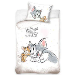 Peuterdekbedovertrek - Tom En Jerry