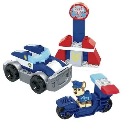 Fisher-price Mega Bloks - Paw Patrol - Chase's City Politieautoset - Afbeelding 2