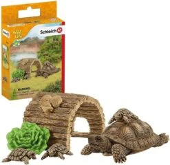 Schleich 42506 - Tehuis Voor Schildpadden - Wild Life