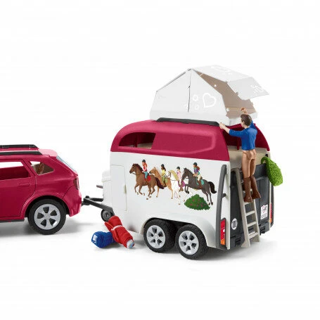 Schleich 42535 - Auto Met Trailer - Horse Club - Afbeelding 5