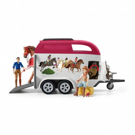 Schleich 42535 - Auto Met Trailer - Horse Club - Afbeelding 6
