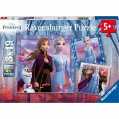 Frozen 2 - Puzzel 3 In 1