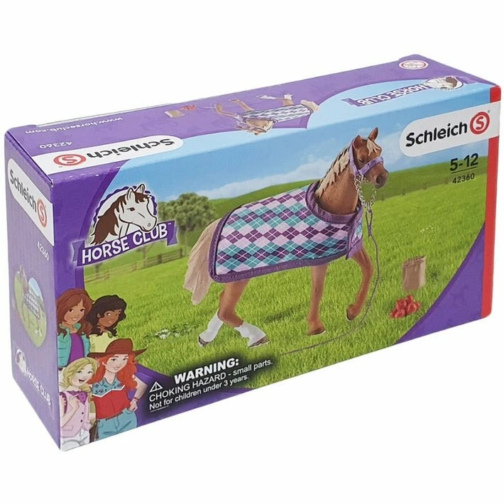 Schleich 42360 - Engels Volbloed Met Deken - Horse Club - Afbeelding 3