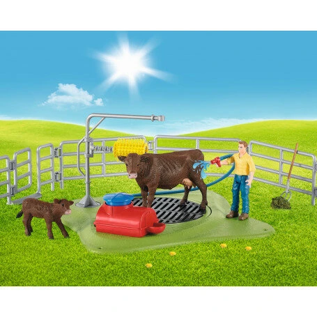 Schleich 42529 - Koeienwasstraat - Farm World - Afbeelding 3