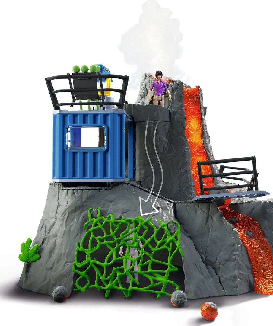 Schleich 42564 - Vulkaan Expeditie Basiskamp - Dinosaurus - Afbeelding 2