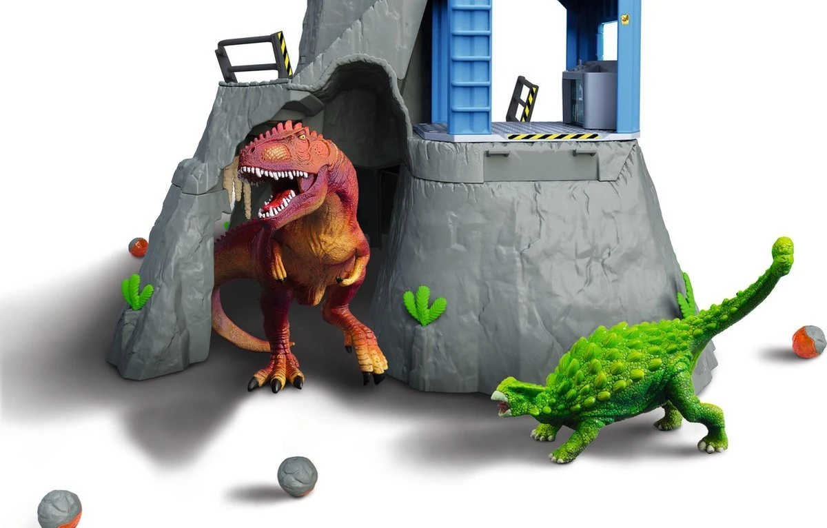 Schleich 42564 - Vulkaan Expeditie Basiskamp - Dinosaurus - Afbeelding 4