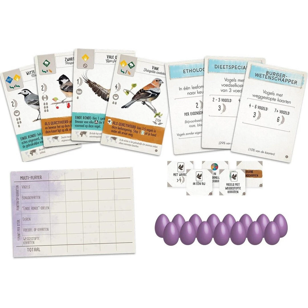 Wingspan Uitbreiding Europa - Bordspel - Afbeelding 4