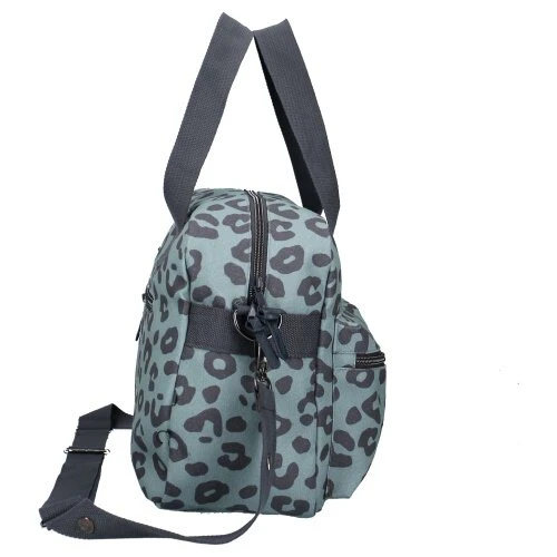 Luiertas - Kidzroom - Luipaardprint - Blauw - Afbeelding 3