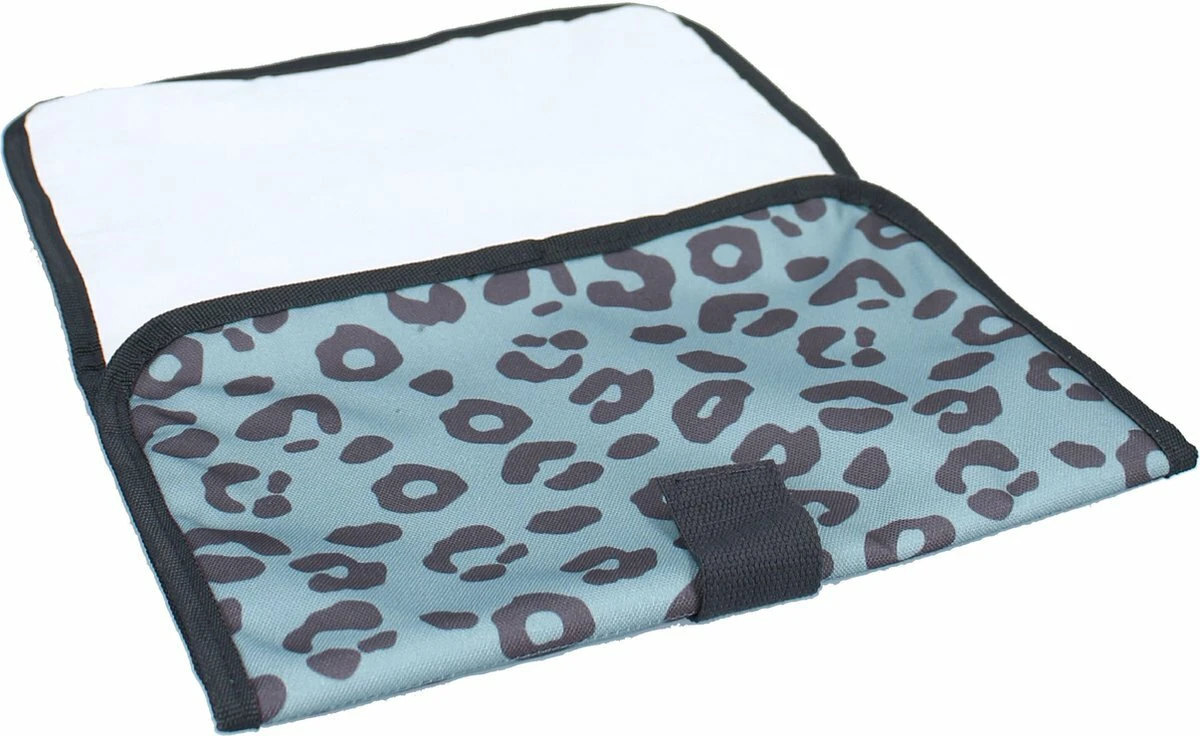 Luiertas - Kidzroom - Luipaardprint - Blauw - Afbeelding 8