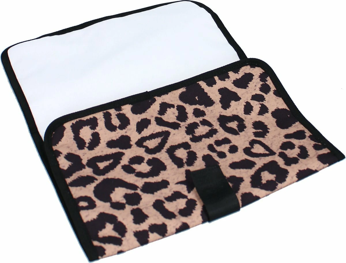 Luiertas - Kidzroom - Luipaardprint - Bruin - Afbeelding 2