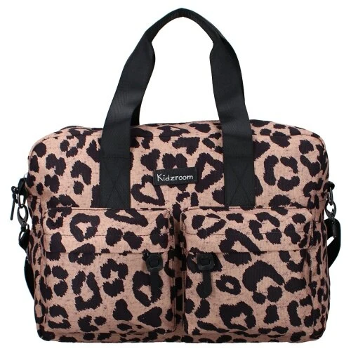 Luiertas - Kidzroom - Luipaardprint - Bruin - Afbeelding 7