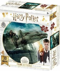Harry Potter 3D Image Puzzel - Gringotts Dragon (500)