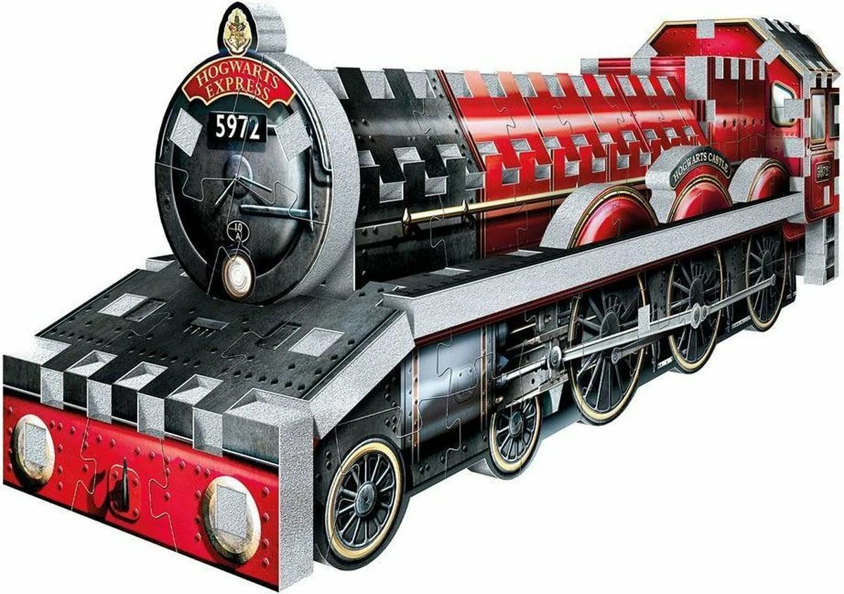Harry Potter 3D Puzzel Zweinstein Express - 155 Stukjes - Afbeelding 2