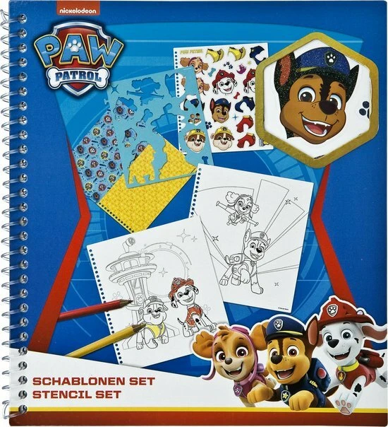 Paw Patrol Stencil Set