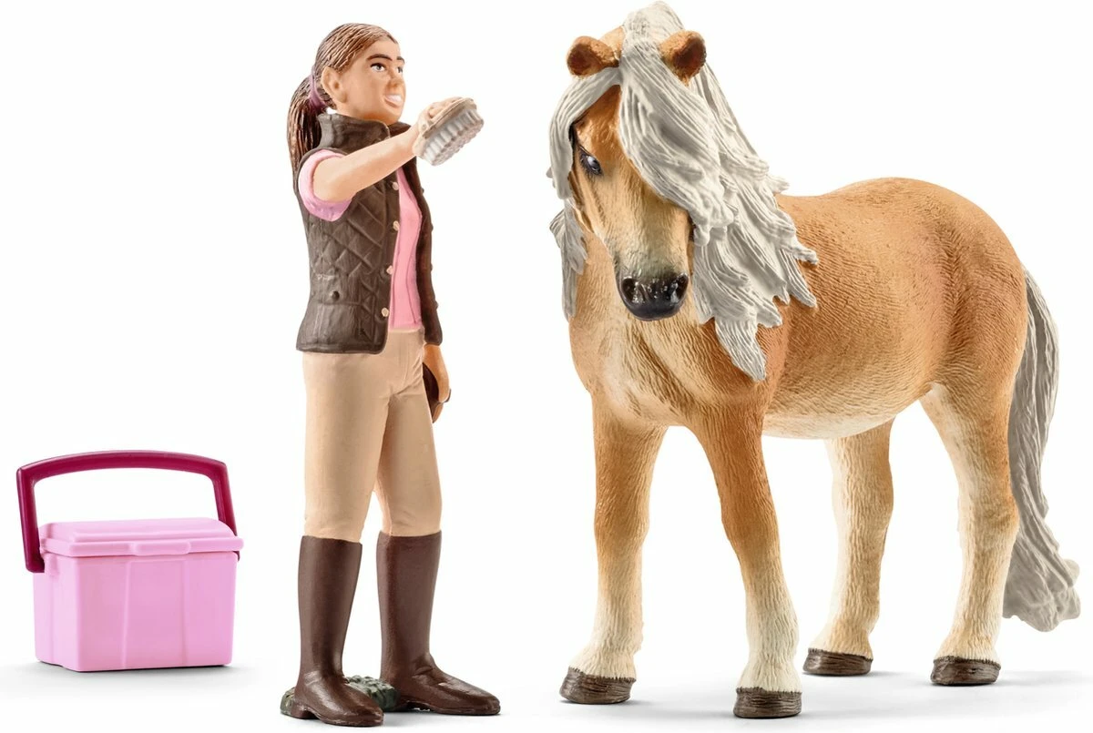 Schleich 41431- IJsland Pony Met Verzorgster - Horse Club - Afbeelding 3