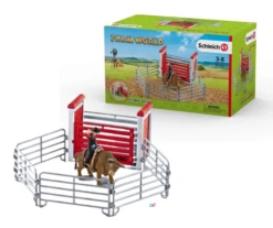 Schleich 41419 - Bull Riding Met Cowboy - Farm World