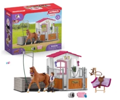 Schleich 72177 Wasplaats Met Paardenbox – Horse Club