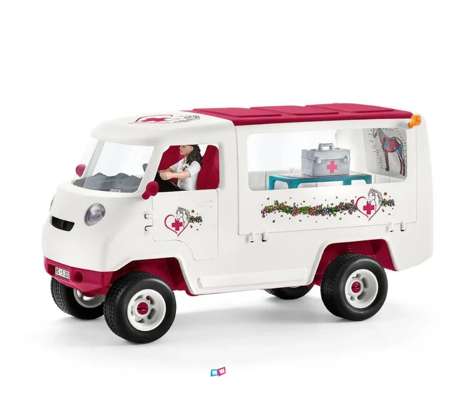 Schleich 42439 Mobiele Dierenarts Met Hannover Veulen - Horse Club - Afbeelding 3