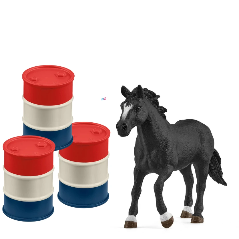 Schleich 42576 Cowgirl Barrel Racing - Farm World - Afbeelding 4