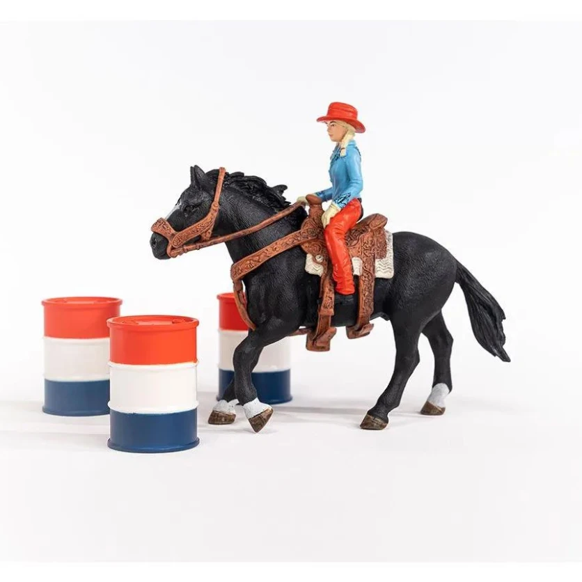 Schleich 42576 Cowgirl Barrel Racing - Farm World - Afbeelding 5
