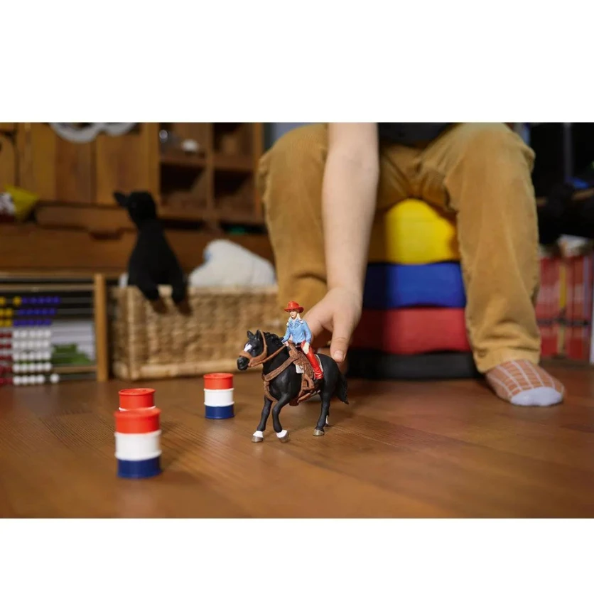 Schleich 42576 Cowgirl Barrel Racing - Farm World - Afbeelding 6