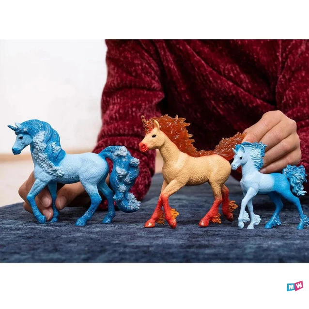 Schleich 70758 Elementa Watervlammen éénhoorn Veulen - Bayala - Afbeelding 3
