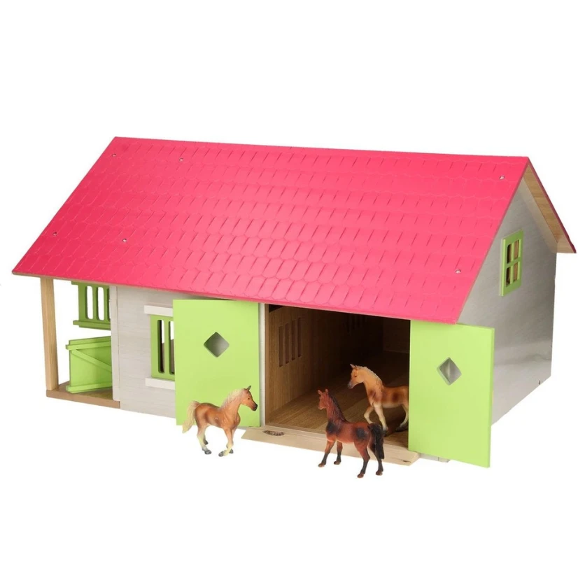 Kids Globe Paardenstal Met 2 Boxen En Berging - Afbeelding 7