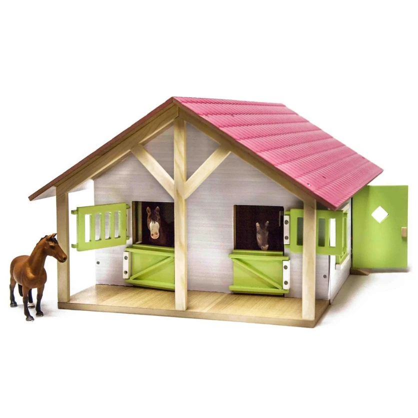 Kids Globe Paardenstal Met 2 Boxen En Berging - Afbeelding 2