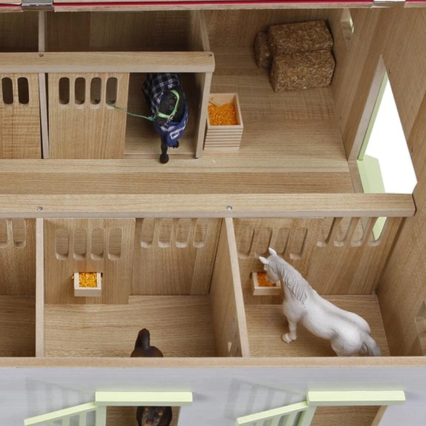 Kids Globe Paardenstal Met 7 Boxen En Berging - Afbeelding 5